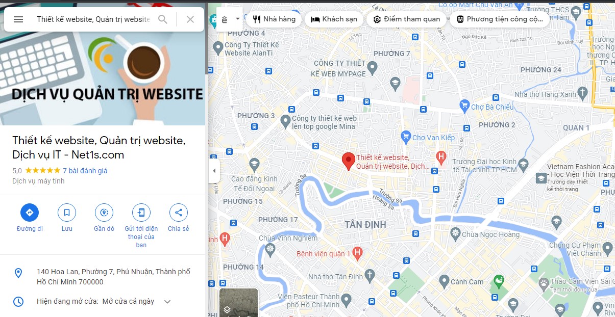 Seo google map - đăng ký, tối ưu doanh nghiệp trên bản đồ google map
