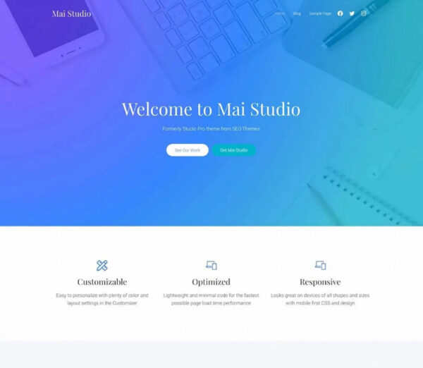 Mai Studio Theme