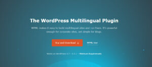 WPML – The WordPress Multilingual Plugin