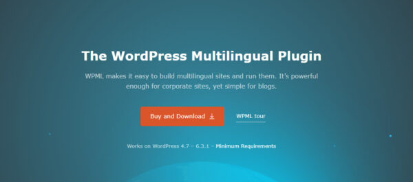 WPML – The WordPress Multilingual Plugin