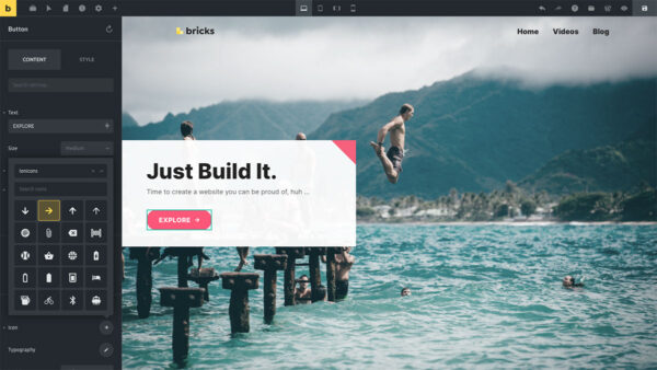 Bricks Builder theme