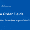 Admin Custom Order Fields