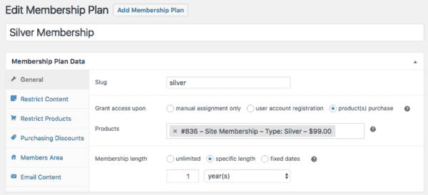 WooCommerce Memberships