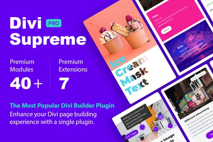 Divi Supreme Pro