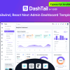 DashTail – Tailwind, React Next Admin Dashboard Template with shadcn-ui