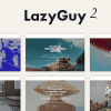 LazyGuy 2 – Personal Landing Page HTML Template for Everyone