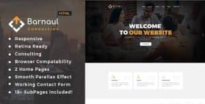 Barnaul – Business Consulting and Professional Services HTML Template