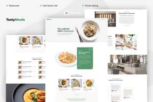 TastyMeals – Restaurant & Cafe Elementor Pro Template Kit