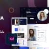 Fastone – Personal Portfolio or CV/Resume XD Template