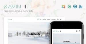 Kavin II – Business Joomla Template