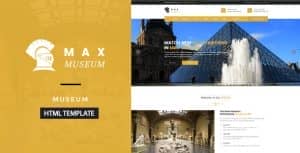 Max Museum – Historical & Artifacts HTML Template