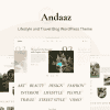 Andaaz – Lifestyle and Travel Blog WordPress Theme