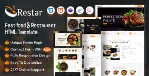 Restar – Fast Food & Restaurant HTML Template