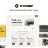 Realome – Real Estate and Realtor Block Theme