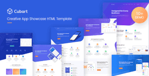 Cubart – Saas &Startup HTML Template