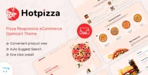 HotPizza – Pizza & Food Delivery OpenCart Store