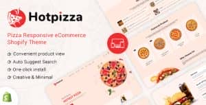 HotPizza – Pizza & Food Delivery Shopify Store