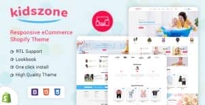 KidsZone – Kids & Children Fashion Shopify Store