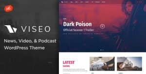 Viseo – News, Video, & Podcast WordPress Theme
