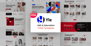 YLE – Education & LMS HTML Template