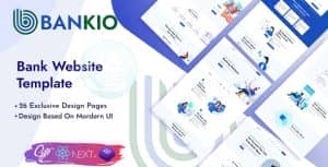 Bankio – Bank Website React Next Template