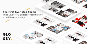 Glossy – Fashion Blog Theme for Stylish Affiliation
