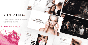 Kitring – A Beauty & Hair Salon WordPress Theme