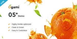 Ogami – Multipurpose Organic Store & Bakery HTML Templates