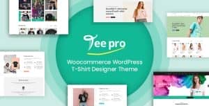 TEEPRO – Woocommerce Custom T-Shirt Designer WordPress Theme