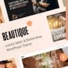 Beautique — Luxury Salon & Barbershop WordPress Theme