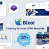 Bixol – Cleaning Services HTML Template