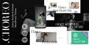 Choreo – Dance Studio & School WordPress Theme