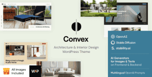 Convex – Architecture & Interior Design WordPress Theme