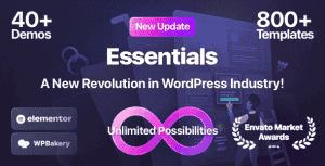 Essentials | Multipurpose WordPress Theme