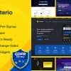Crypterio – NFT and Crypto Landing Page WordPress Theme
