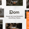 Dom – House Services Elementor WordPress Theme