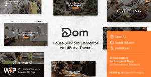 Dom – House Services Elementor WordPress Theme
