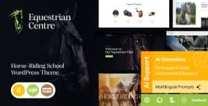 Equestrian Centre – Horse-riding School Theme