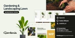 Gardenia – Gardening Blog WordPress Theme