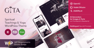 Gita – Yoga WordPress Theme