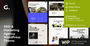 Granola – SEO & Marketing Agency WordPress Theme