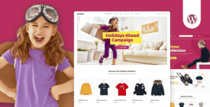 Uneno – Kids Clothing & Toys Store WooCommerce Theme