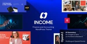 Income – Finance & Consulting Business WordPress Theme