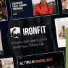 Ironfit – Fitness, Gym and Crossfit WordPress Theme