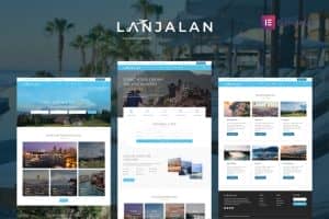 Lanjalan – Tour & Travel Elementor Template Kit