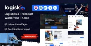 Logisk – Transport & Logistics WordPress Theme
