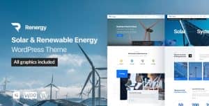 R-energy – Solar and Renewable Energy WordPress Theme