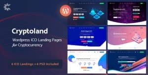 Crypto-land – Crypto Currency ICO & Presale WordPress Theme