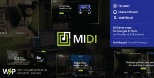 Midi – Sound & Music WordPress Theme