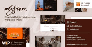 Mission – Church & Religion WordPress Theme